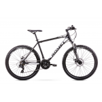Horský bicykel Romet Rambler 26" R6.2 čierno-biely hliníkový 14"